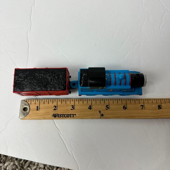 Thomas & Friends Plastic Push Train Tank Engine Thomas Coal Car Set Lot - Picture 10 of 10